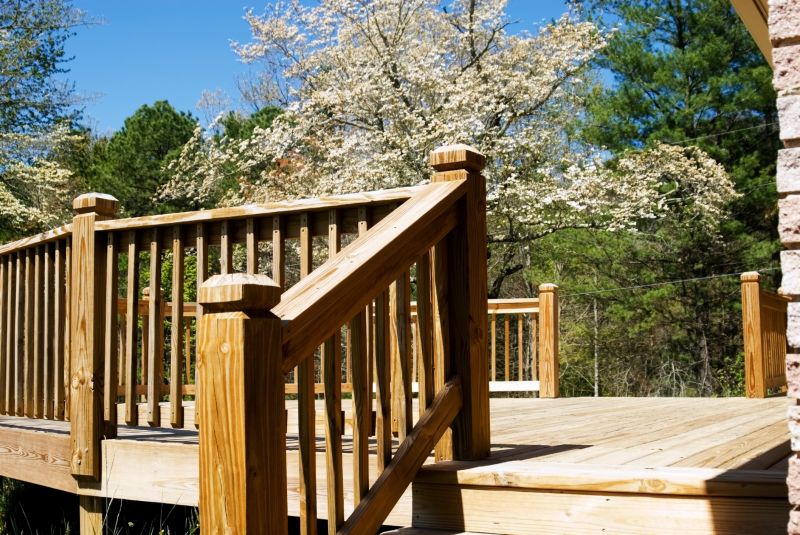 Deck Railing Installation